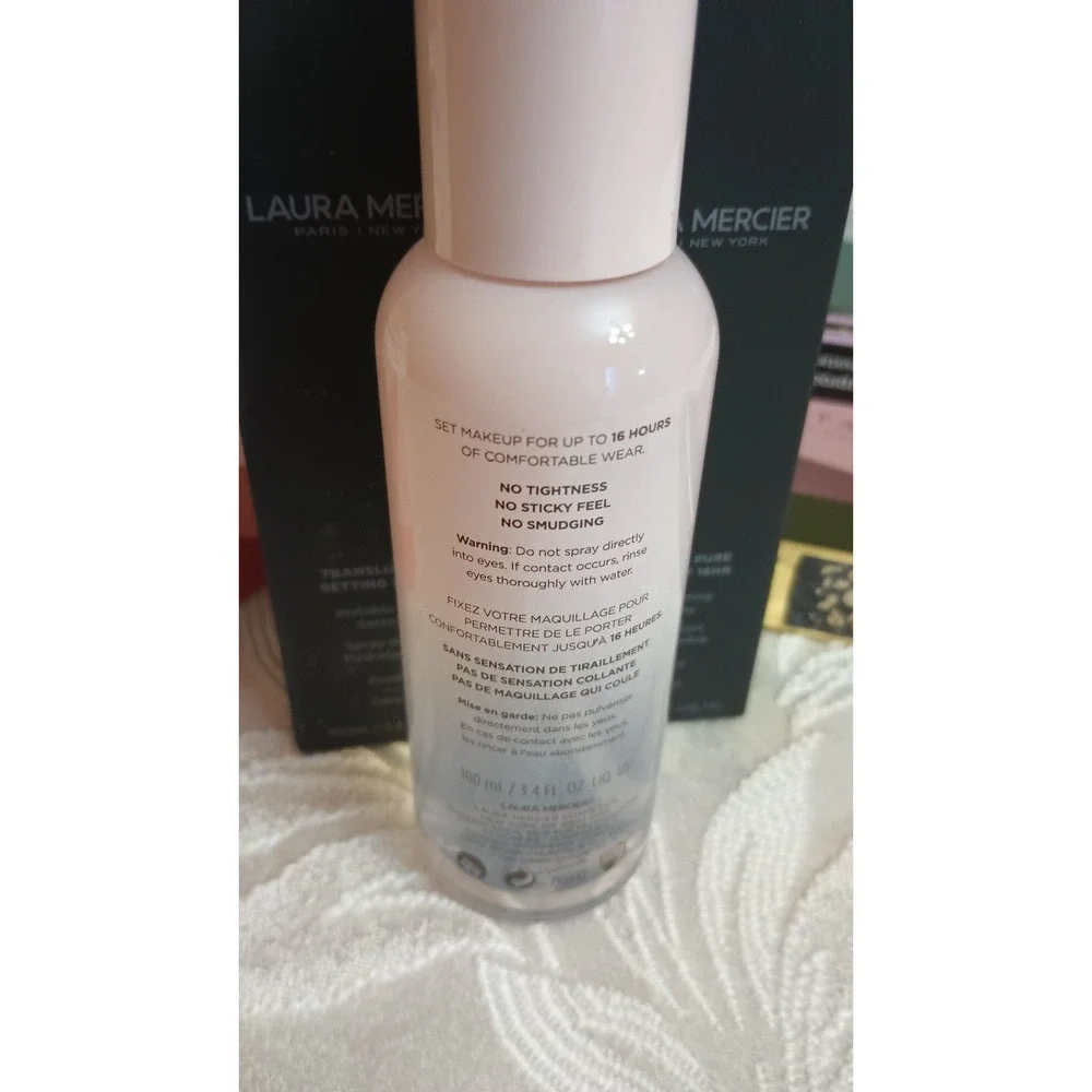 Laura Mercier Translucent Pure Makeup Setting Spray 16 hour Full size‎